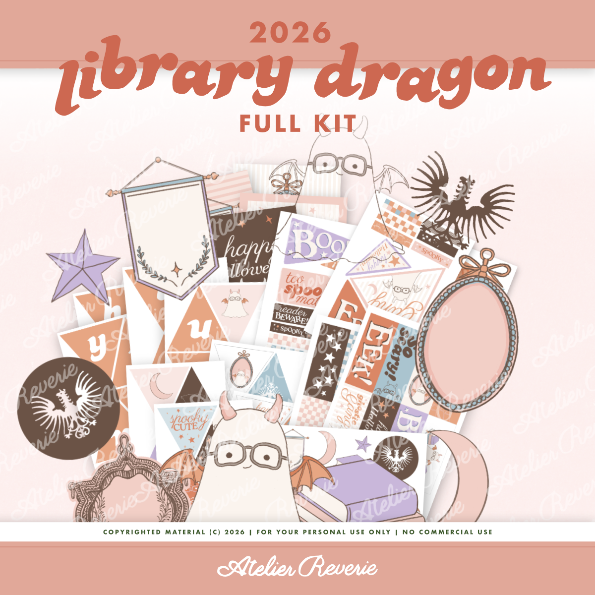 Halloween 2026 | Library Dragon | Full Kit