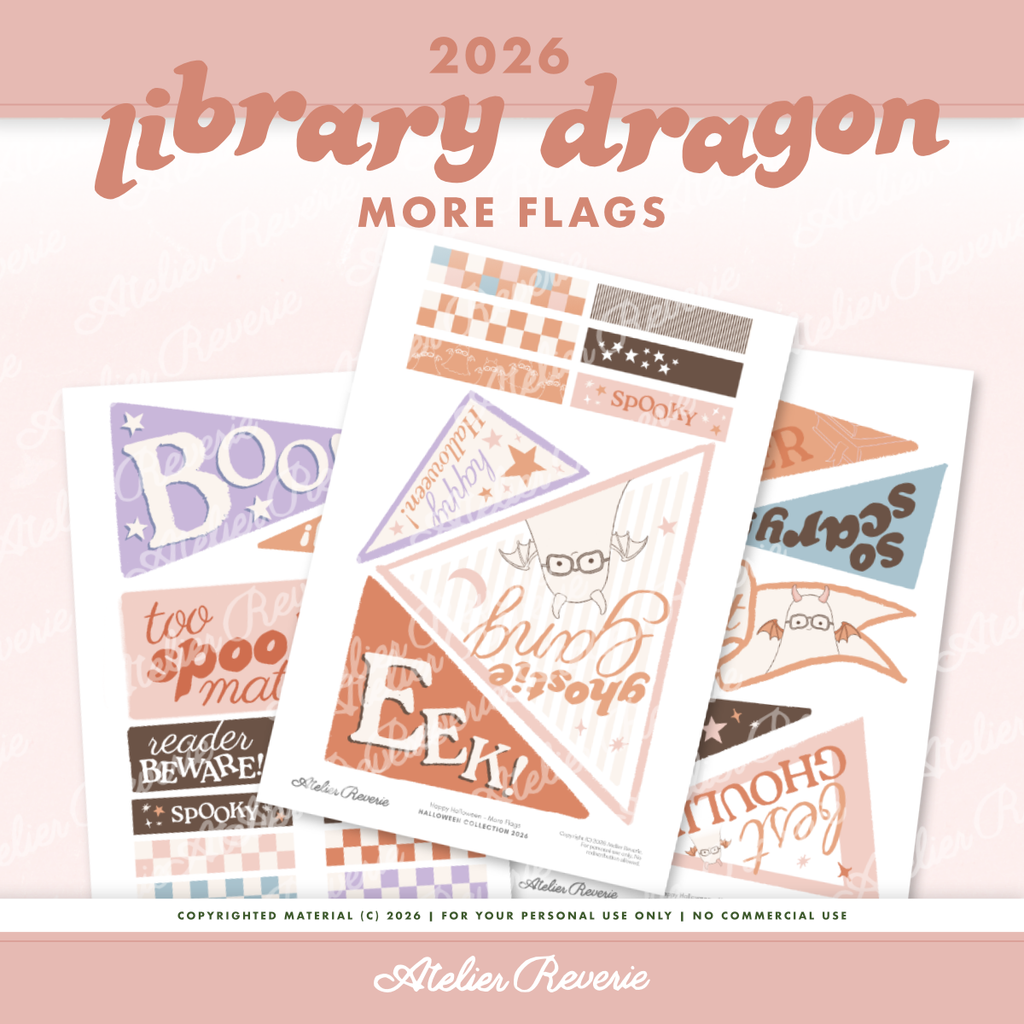 2026 Halloween | More Flags | Library Dragon