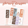 Halloween 2026 | Library Dragon | Tags
